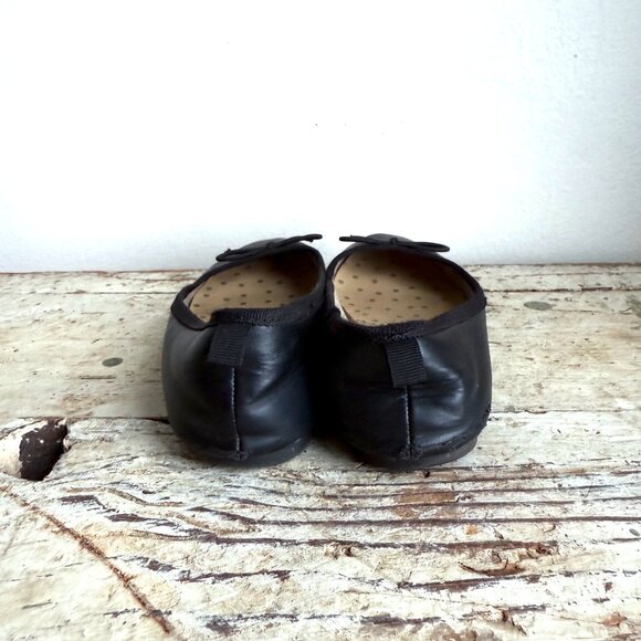 Cat and Jack Girls Flat Black Slip On Shoe Size 13 Unisex - Picture 4 of 8